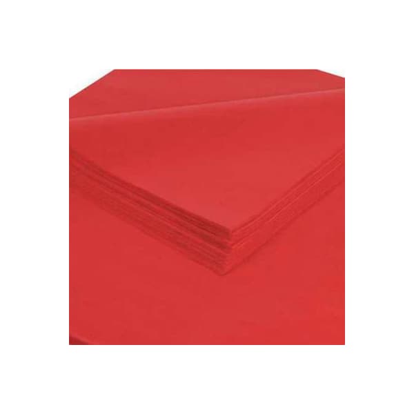 Box Packaging Gift Grade Tissue Paper 20W x 30L Scarlet 480 Sheets T2030H - main